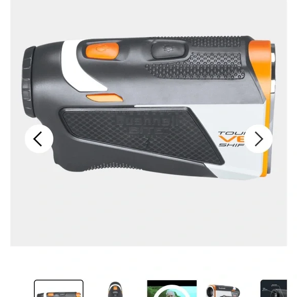 Bushnell Tour V6 Shift Rangefinder - White & Orange - Picture 7 of 9
